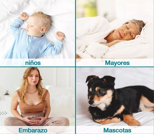 Cubre Colchon Impermeable Con 2funda De Almohada Matrimonial