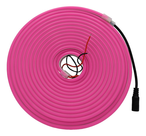 Wti-023,tira 600 Leds Neón Flexible 5m 48w 12vcd Exterior Ip65 Rosa,winled.