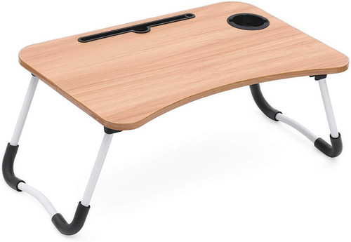 Mesa Plegable Para Laptop Tablet Con Portavaso Desayunador