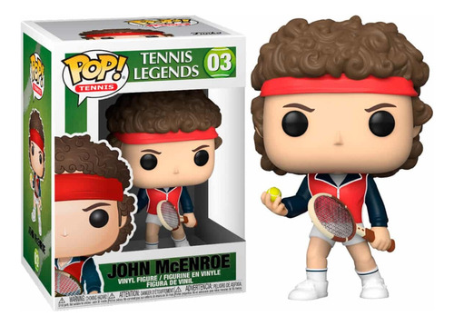 Funko Pop! John Mcenroe #03 Tennis Legends Original