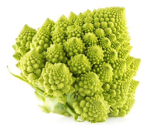 400 Sementes De Couve Brócolis Romanesco Vasos E Canteiros.