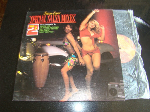 Baron Lopez Special Salsa Mixes Vol 2 1991 Venezuela Vinilo