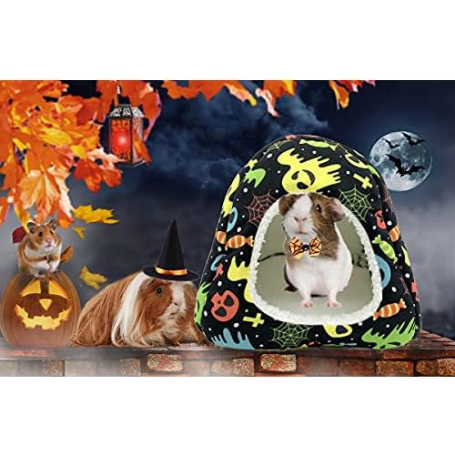 Casa Y Disfraz De Halloween Pequeños Animales, Casa De...