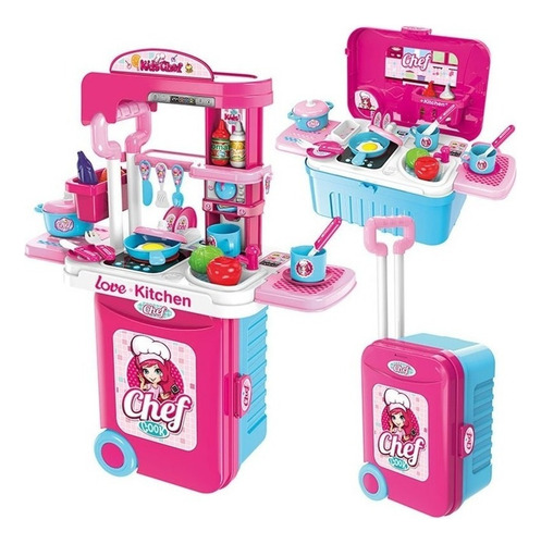 F Cocina Cocinita Juguete Luz Sonido Creatividad Infantil