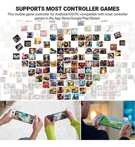 Controlador De Juegos Móvil Bluetooth Stretch Portátil