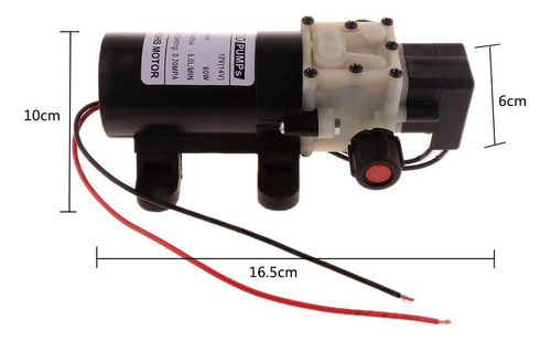 Pulverizador De Agua De Diafragma De Alta Presión 12v