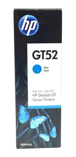 Imagem 1 de 4 de Cartucho De Tinta Hp Gt52 Cian Vencido