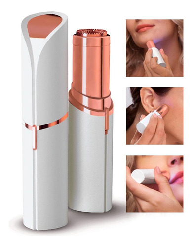 Depiladora Facial Batom Portatil Pratico Recarregavel