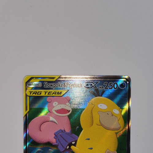 Slowpoke & Psyduck Gx 218/236 Full Art Ultra Raro Pokemon Tc (Usado)