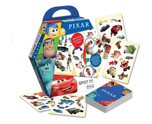 Juego De Cartas Mesa Encuéntralo Disney Pixar