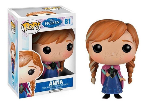 Funko Pop: Frozen - Anna Nº 81 - Pronta Entrega!