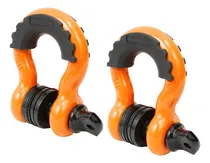 Comprar Par Grilletes Negro Arrastre Tirón 3\u002F4 Jeep Wrangler Offroad