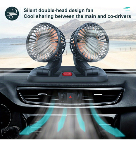 Ventilador De Ar Condicionado Automotivo Turbo Para Refriger