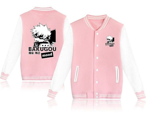 Chaqueta De Béisbol Boku No Hero Academia Sin Tapa Uniforme