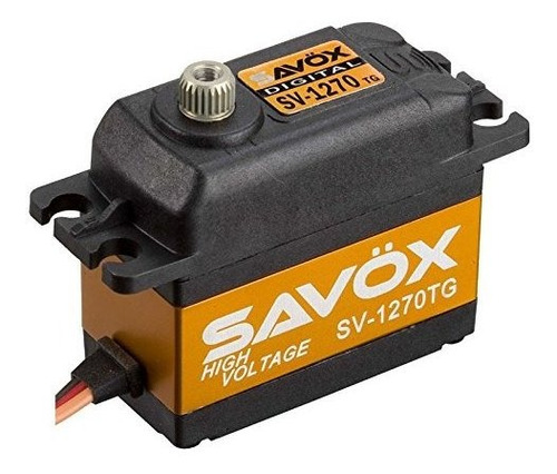 Savox .11 / 486.1 7.4v Hv Coreless Digital Servo, Estandar
