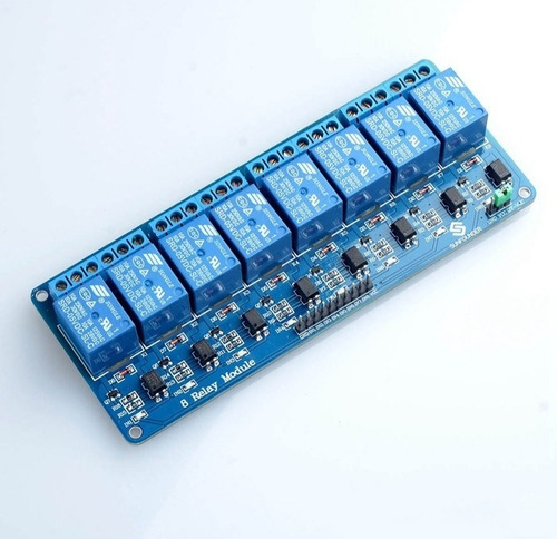Arduino Modulo Relé 12v De 8 Canales Con Optoacopladores