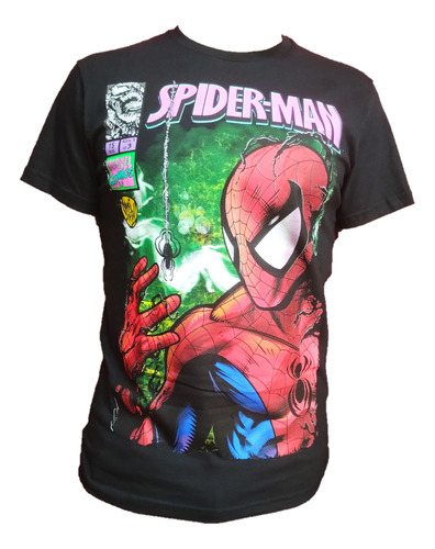 Remera Spiderman De Marvel Por Maxi Pain Calidad Premium