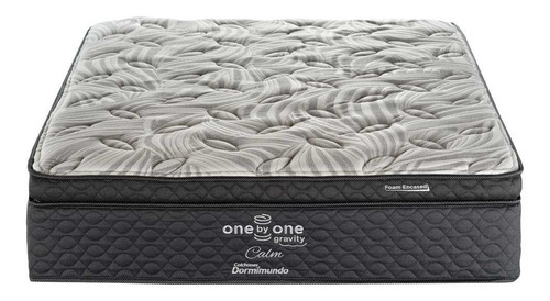 Colchón King Size Resortes Calm Dormimundo 34cm Firme