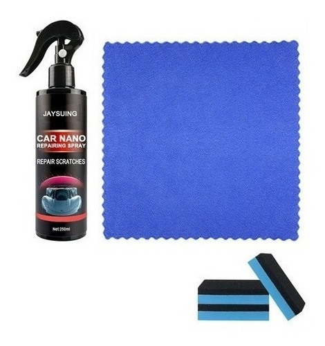 Spray Nanoreparador Para Coche, 120 Ml, Para Limpiar, Esponj