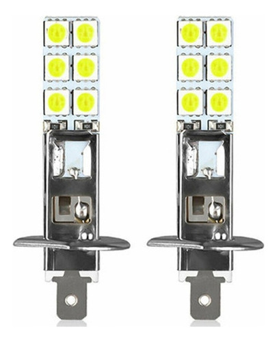 2 Unids H1 Led 12v 6000k Blanco 55w Led Lámpara De