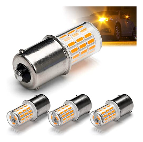 12 Volt 1156 Ba15s Amber Yellow 1003 1141 7506 Bombillas Led