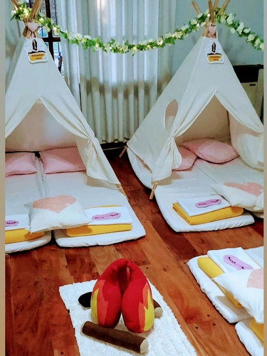Alquiler Pijamadas Carpas Tipi Temáticas A Eleccion + Regalo