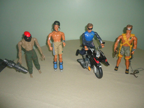 Max Steel Figuras Coleccionables Y Motocicleta 