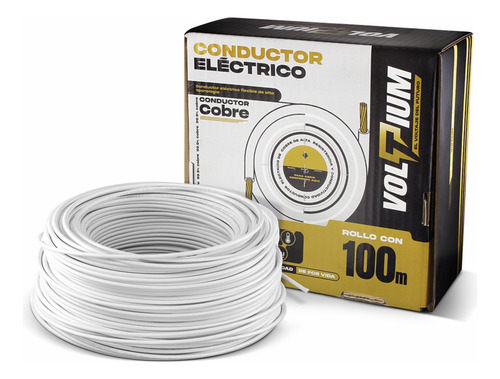 Cable Calibre 8 Awg Cobre Thw-ls / Thhw-ls 100 M Voltium