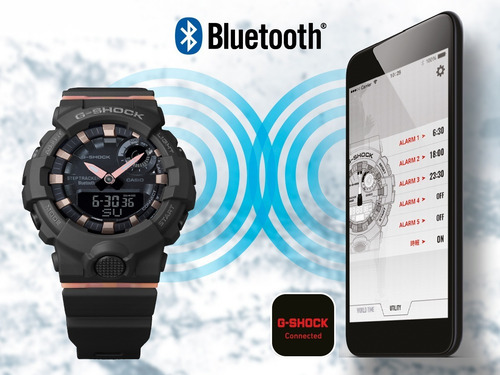 Imagen 7 de 8 de Reloj Casio G-hock G-squad Gma-b800-8acr