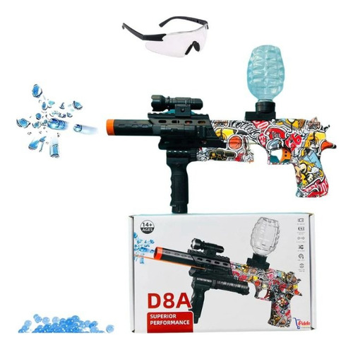 Pistola Gel Blaster Hidrogel D8a Automatica