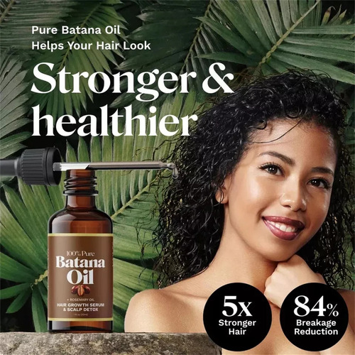. 30 Ml X 2-aceite De Batana For El Crecimiento Del Cabello