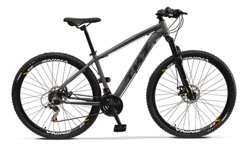 Bicicleta Tkz Fuji 21v Shimano Tourney Quadro 17 Alumínio Cor Grafite Tamanho Do Quadro 19