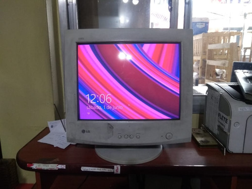 Monitor Lg 17 Funcionando Segun Descripcion Leer Blanco (Usado)