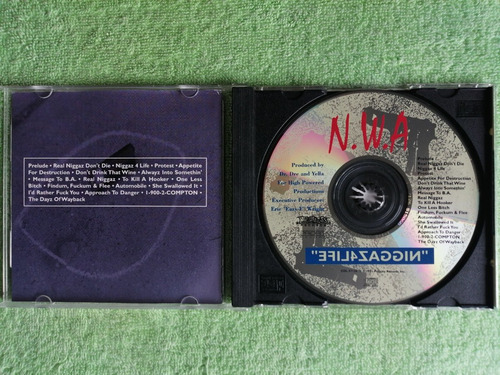 Eam Cd Nwa Niggaz 4 Life 1991 Segundo Album Dr. Dre Ice Cube