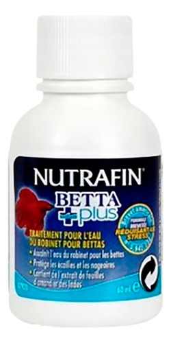 Nutrafin Betta Plus Acondicionador De Agua Acuario 60ml 2oz