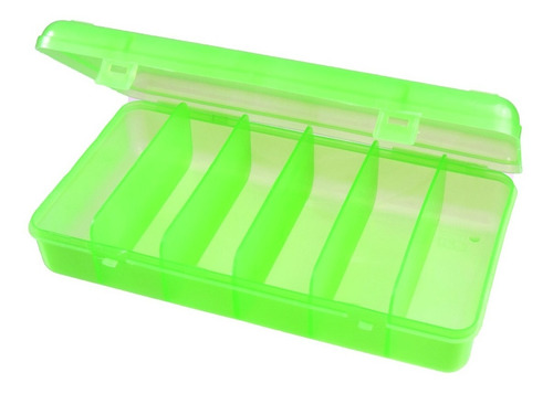 Caja Plastica Organizadora - Gavetero 6 Divisiones Pesca