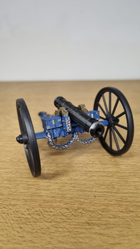 Soldaditos Dsg Britains Artillería Patriota Cañón + 5solados Cañón Azul