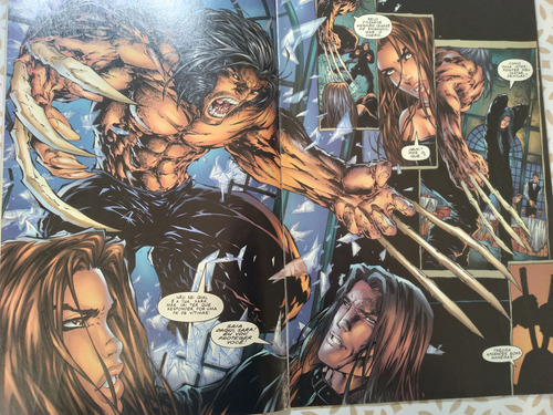 O Reino Do Demônio Parte 3: Lado A Wolverine & Witchblade / Lado B Witchblade & Elektra - Abril Jovem 1998 - Em Português - Capa Comum - Lombada Com Grampos (Usado)