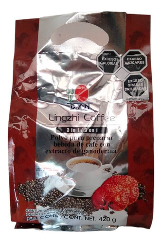 Café Saludable 3 En 1 Con Crema Y Ganoderma Dxn