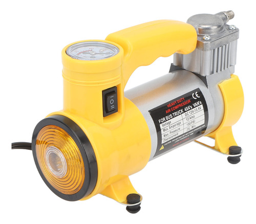 Inflador Electrónico De Neumáticos, Iluminación Portátil Par