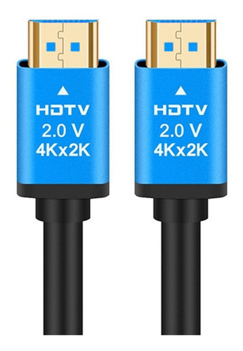 Cable Hdmi 2.0 4k Ultra Hd 60 Frames 10 Metros Mallado