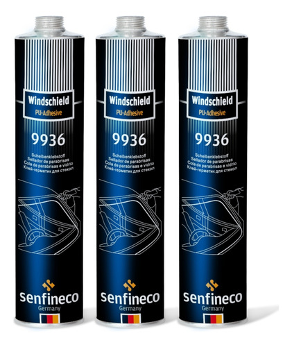 Silicona Uretano Adhesivo Parabrisas 310ml Senfineco X3