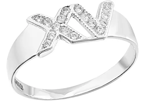 Anillos 15 años plata hotsell