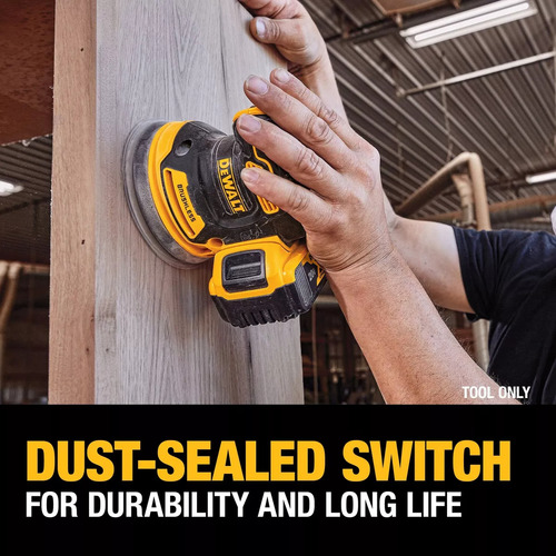 Lijadora Orbital Dewalt 20v Max Dcw210b Con Motor Sin Escoba Negro 60hz (Usado)