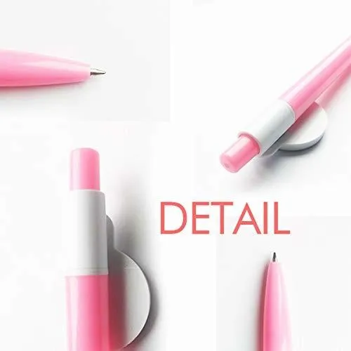 Pluma Rollerball Azul Retráctil Para Escribir - Estacionario