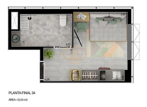 Apartamento Com 1 Dormitório(s) Localizado(a) No Bairro Vila Mariana Em São Paulo / São Paulo - 6782:912307