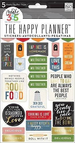 Yo Y Mis Ideas Grandes Good Food Planner Stickers