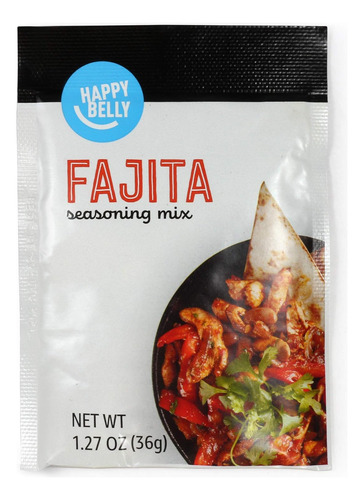 Marca Amazon - Mezcla De Condimentos Para Fajitas Happy Bell