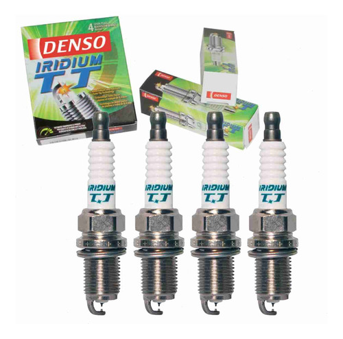 4 Bujia Denso Iridio Tt Para Honda Civic 1.5l 1.6l L4 Cable