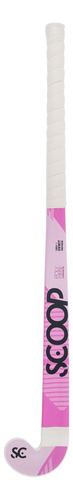 Palo Hockey Scoop Inicial Cesped Fibra Vidrio 30 32 34 36 37 Color Rosa/blanco Talle 30